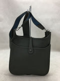 Hermes Leather Solid Tote Bag