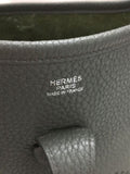 Hermes Leather Solid Tote Bag