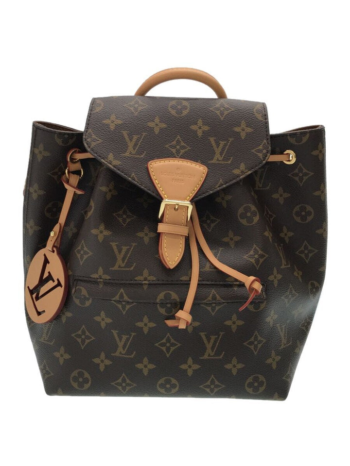 Louis Vuitton Montsouris NM PM Monogram Brown Rucksack Leather