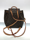 Louis Vuitton Montsouris NM PM Monogram Brown Rucksack Leather