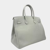 Hermes Togo Birkin 35 Gris Perle Pearl Gray w/ Gold