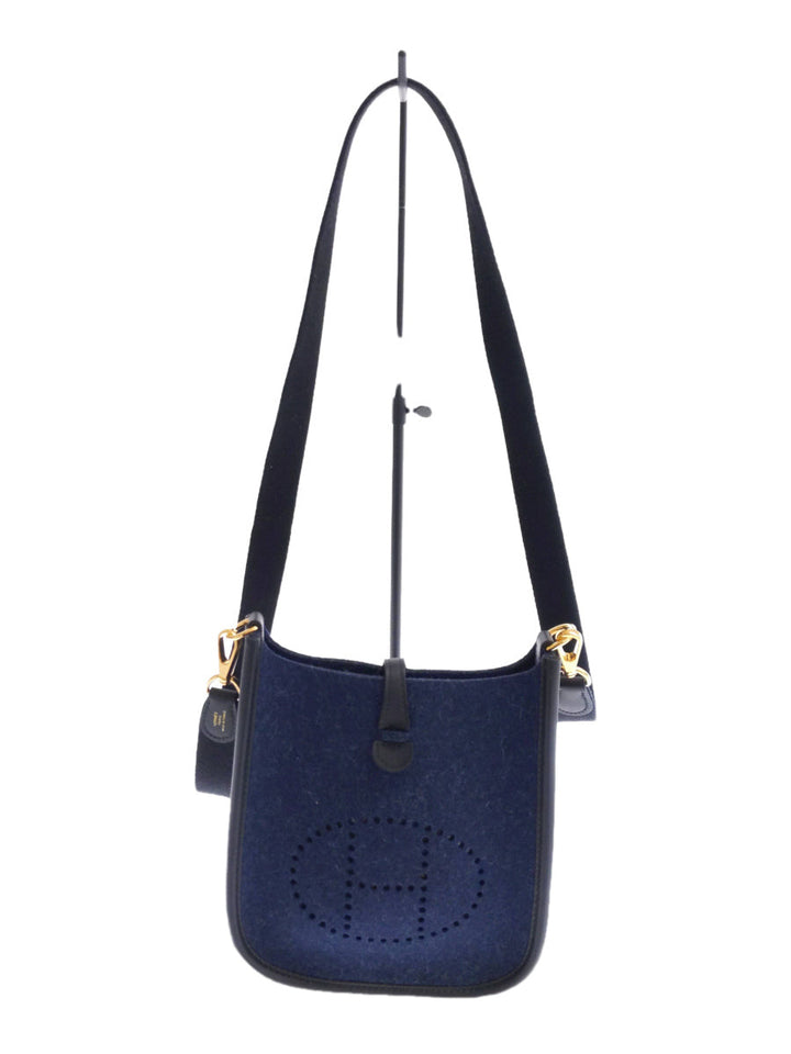 Hermes Felt Evelyn TPM Shoulder Bag