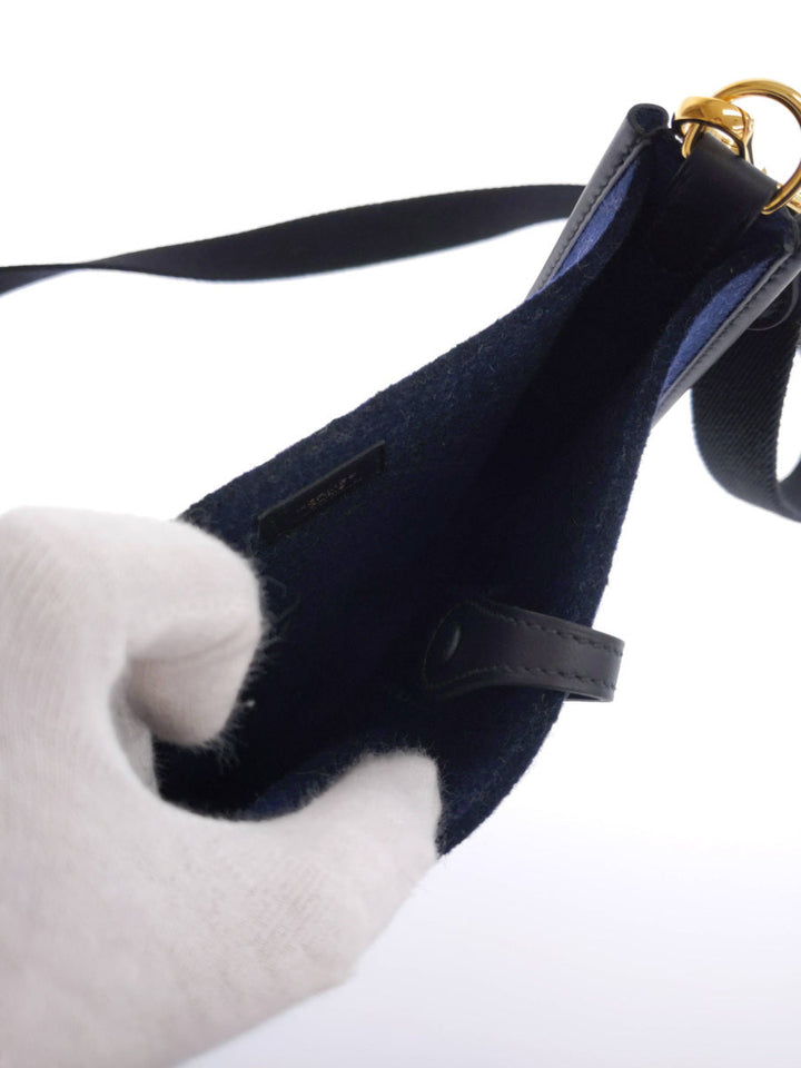 Hermes Felt Evelyn TPM Shoulder Bag