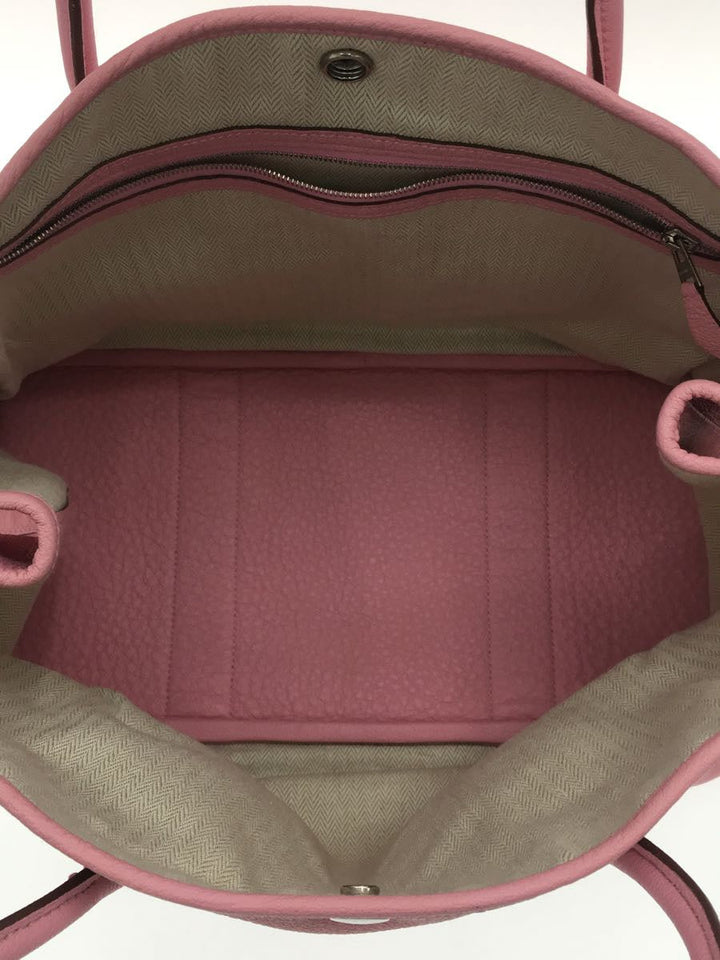 Hermes Leather Garden Party Negonda Tote Bag