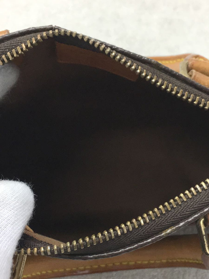 Louis Vuitton Mini Speedy Monogram Canvas PVC Handbag