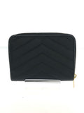Saint Laurent- Leather Corner Threaded Wallet