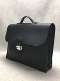 Hermes Sac Adepeche Togo Leather Briefcase Bag