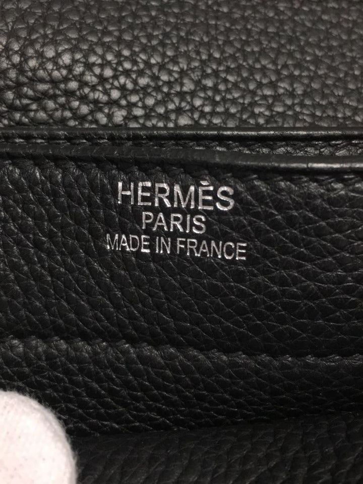 Hermes Sac Adepeche Togo Leather Briefcase Bag