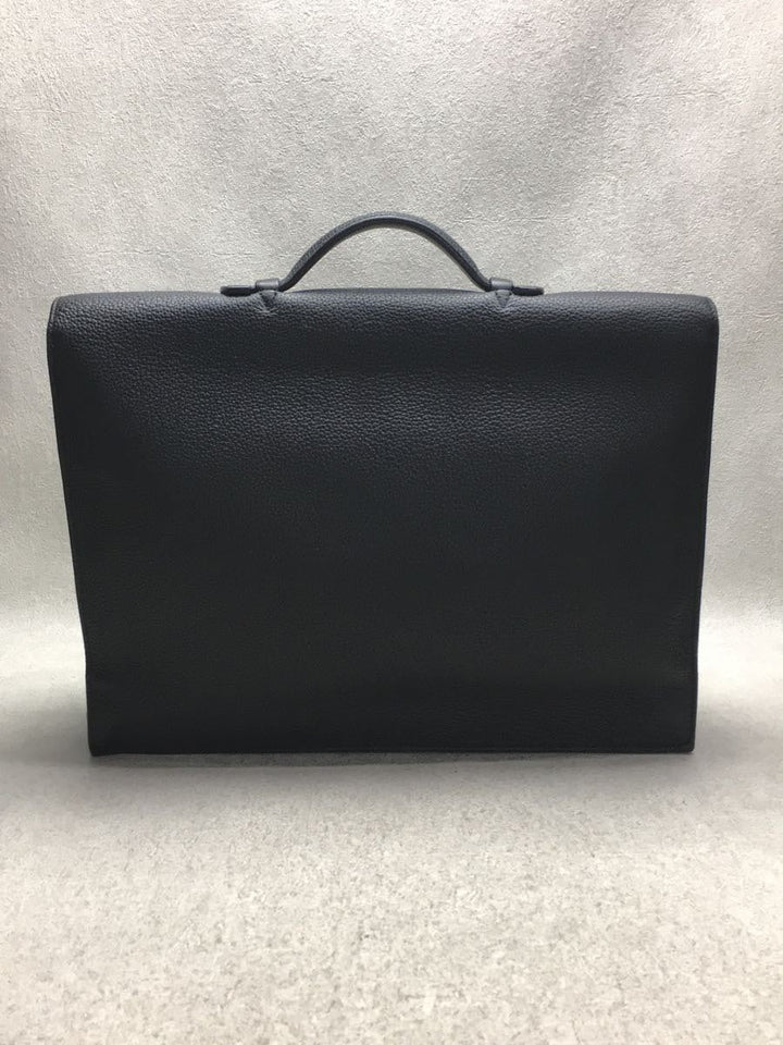 Hermes Sac Adepeche Togo Leather Briefcase Bag