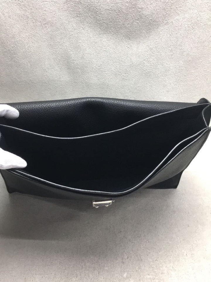 Hermes Sac Adepeche Togo Leather Briefcase Bag