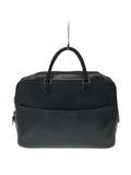 Hermes Engraved Plum Dog Leather Business Bag