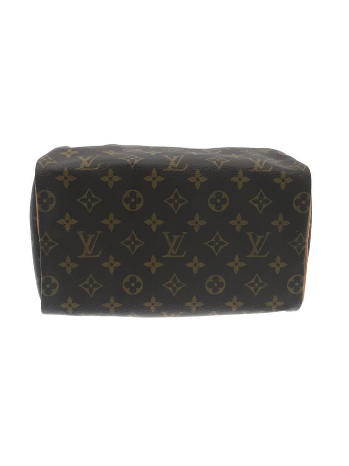 Louis Vuitton Speedy 25 PVC Monogram Handbag