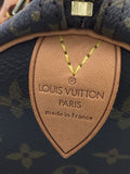 Louis Vuitton Speedy 25 PVC Monogram Handbag