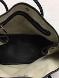 Hermes Leather Garden Party Tote Bag Black