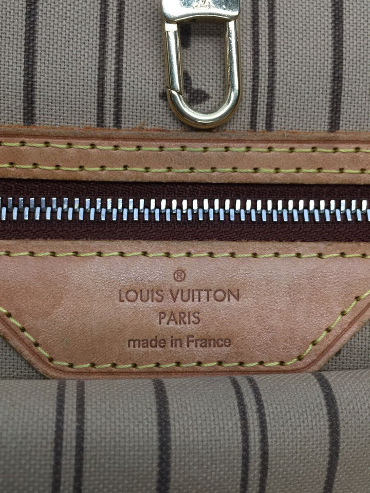 Louis Vuitton Neverfull GM Monogram BRW PVC Tote Bag