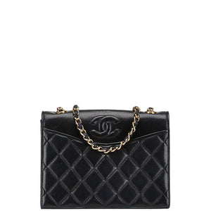 Chanel Coco Mark Matelasse Lambskin Shoulder Bag