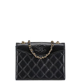 Chanel Coco Mark Matelasse Lambskin Shoulder Bag