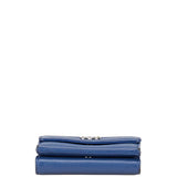 Chanel Coco Mark Lucky Flower Leather Tri-fold Wallet