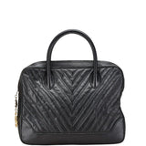 Chanel Chevron V Stitch Caviar Skin Handbag