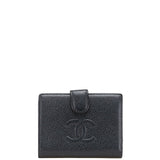 Chanel Coco Mark Caviar Skin Wallet