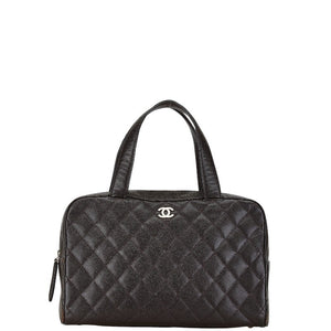 Chanel Coco Mark Caviar Skin Handbag