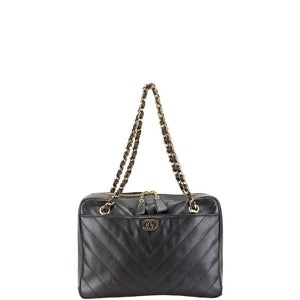 Chanel Coco Mark V Stitch Lambskin Shoulder Bag