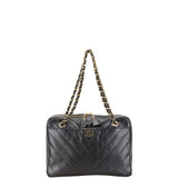 Chanel Coco Mark V Stitch Lambskin Shoulder Bag