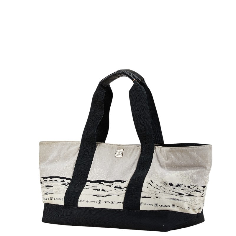 Chanel High Summer Coco Mark Nylon Tote Bag