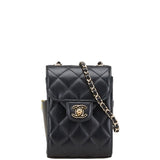 Chanel Coco Mark Matelasse Lambskin Shoulder Bag
