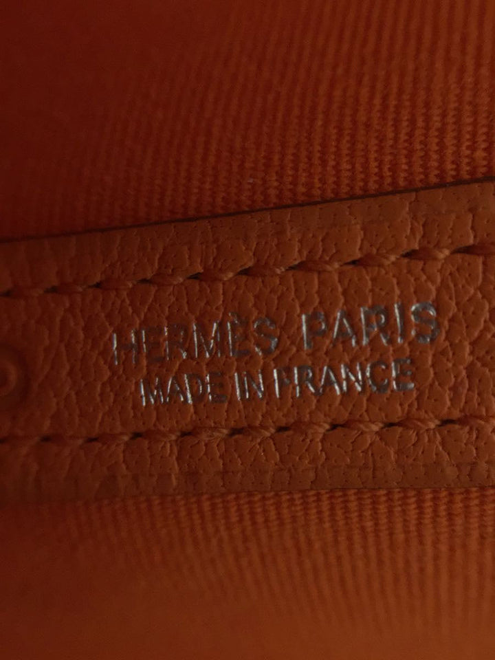 Hermes Garden Party PM Tote Bag Red