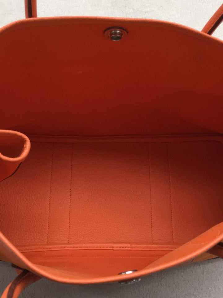 Hermes Garden Party PM Tote Bag Red