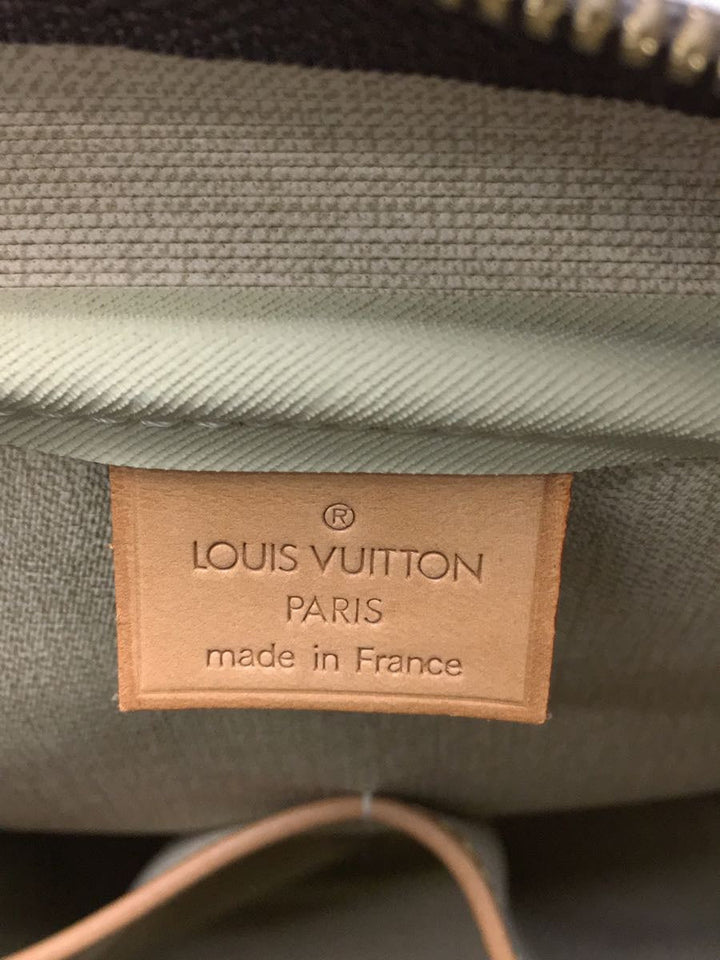 Louis Vuitton Deauville Monogram Brown PVC Overall Pattern