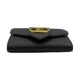 Louis Vuitton Portefeuil LV Pont Neuf Compact Taurillon Clemence Ladies Trifold Wallet