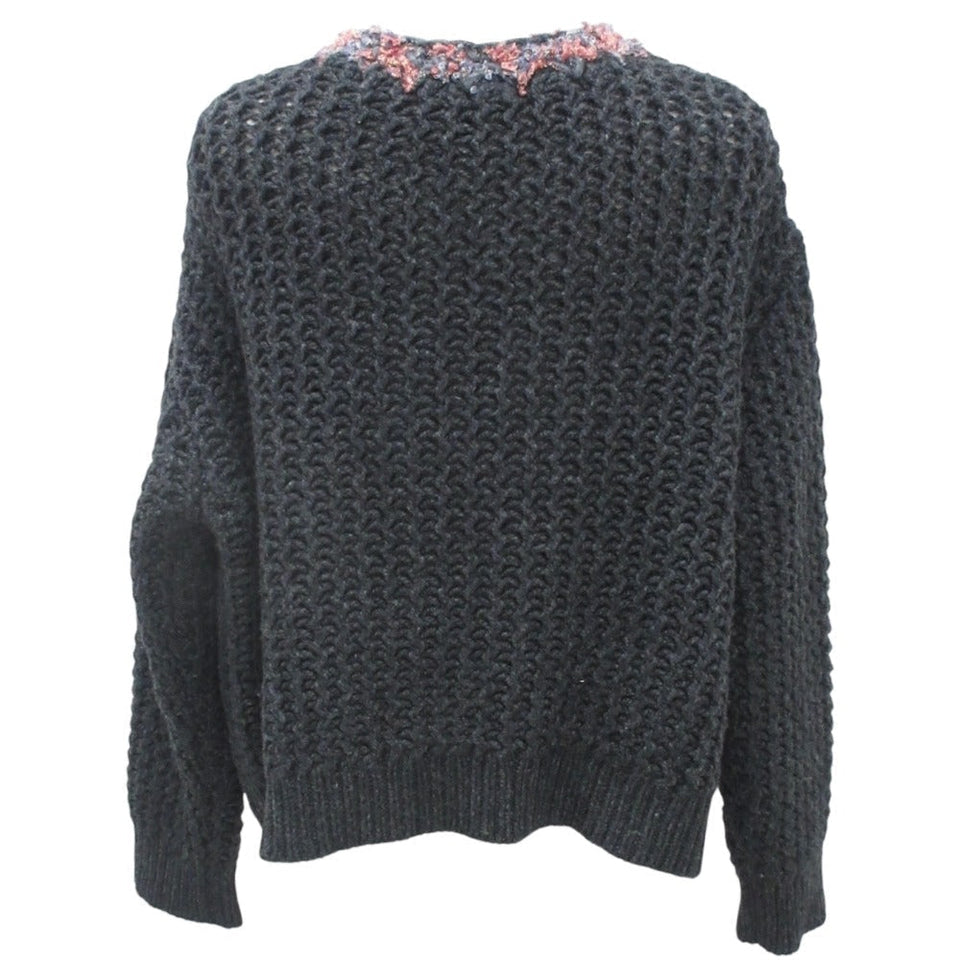 Chanel Gripoix Button 100% Cashmere Knit igan