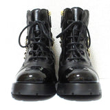 Chanel Matelassé Leather Short Boots
