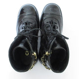 Chanel Matelassé Leather Short Boots