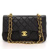 Chanel Double Flap Quilted Leather Bag