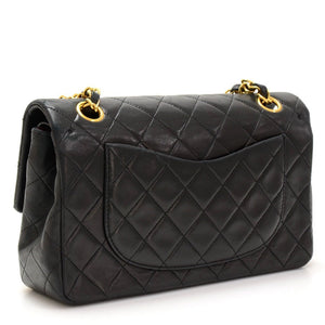 Chanel Double Flap Quilted Leather Bag