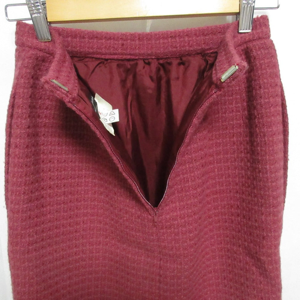 Chanel Classic Wool Tweed Skirt
