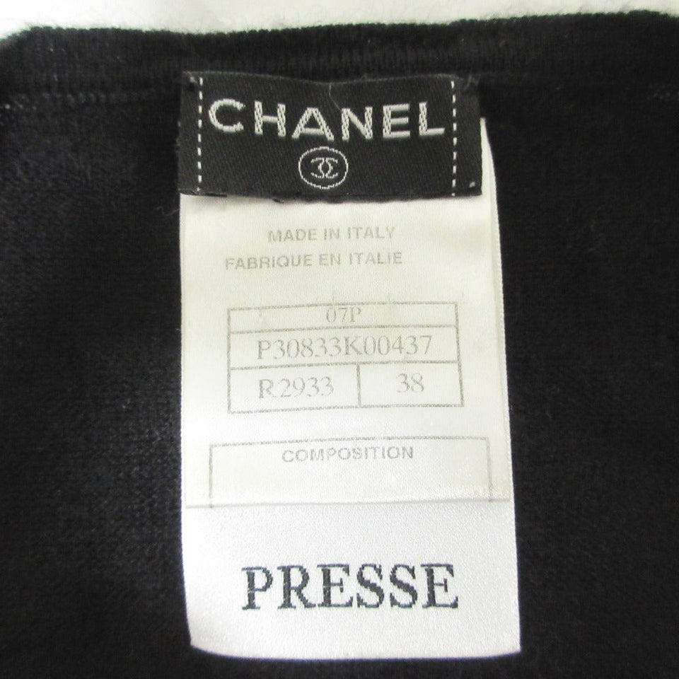 Chanel Cashmere Silk Sleeveless Knit
