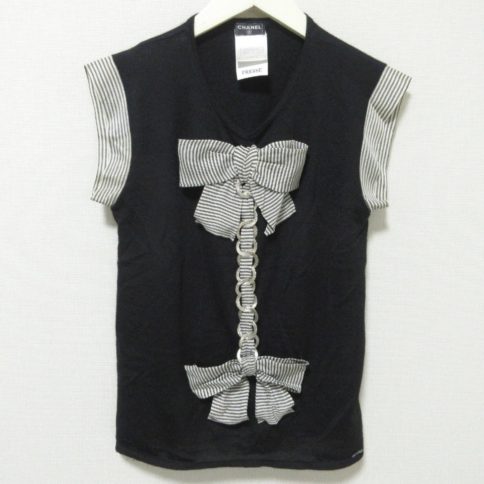 Chanel Cashmere Silk Sleeveless Knit