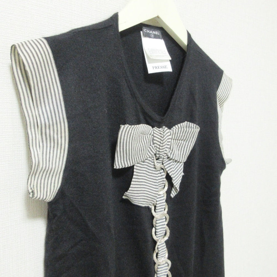 Chanel Cashmere Silk Sleeveless Knit
