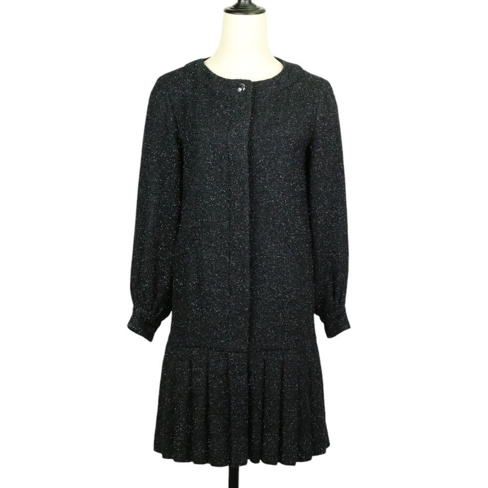 Chanel Shaggy Knit Dress