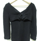 Chanel Ribbon Mesh Knit Dress