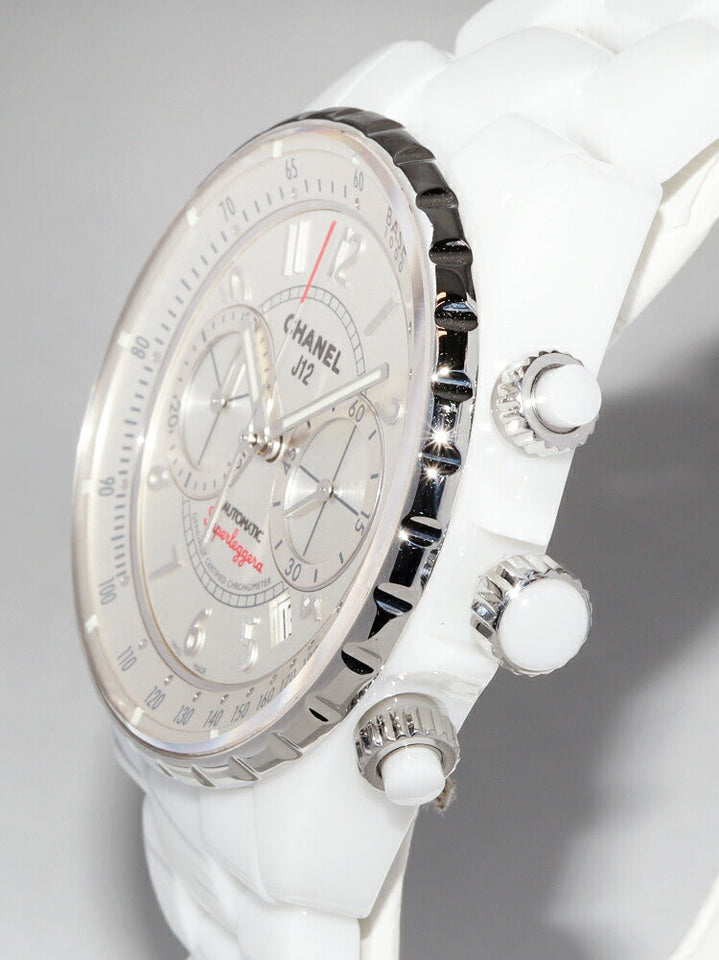 Chanel White Ceramic J12 Superleggera Watch H3410