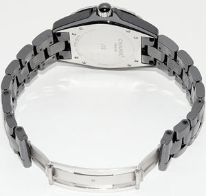 Chanel Black Ceramic J12 Watch H2014