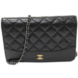 Chanel Calf Gabrielle Chain Wallet Shoulder Bag A84389