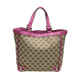 Gucci Handbag 130739 GG canvas Brown Abbey 130739