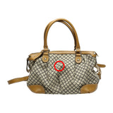 Gucci Tote Bag 247902 canvas Beige x brown 2WAYShoulder Bag Diamante Women