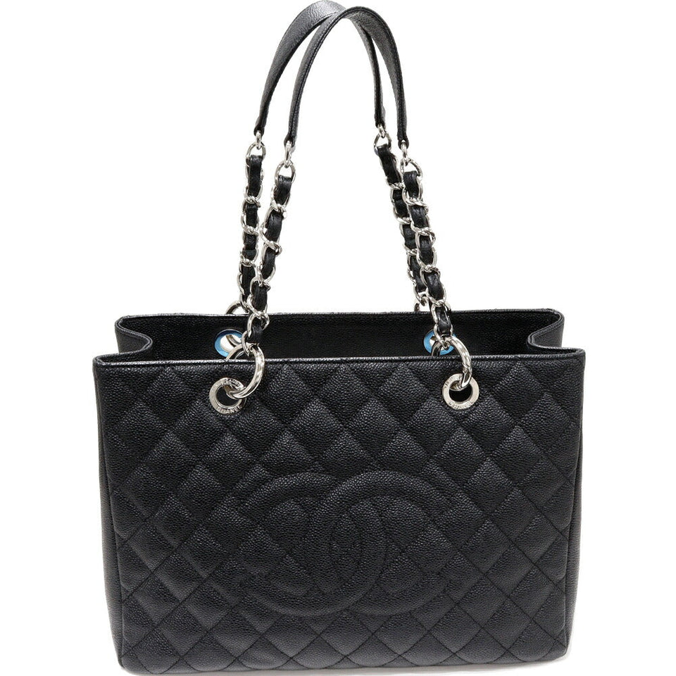 Chanel Caviar Skin GST Large Shopping Bag 2way Bag A50995